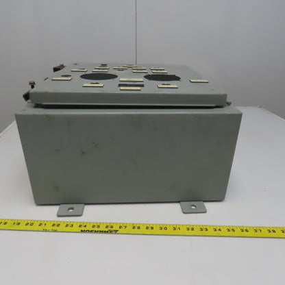 Hoffman  A161608LP 16x16x8" Type 12 Wall Mount Electrical Enclosure W/Back Plate