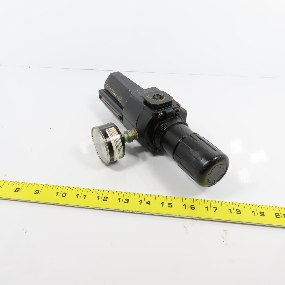 Norgren B74G-3AK-AD3-RMG Pneumatic Filter Regulator 250PSI In 150PSI Out
