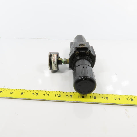 Norgren B74G-3AK-AD3-RMG Pneumatic Filter Regulator 250PSI In 150PSI Out