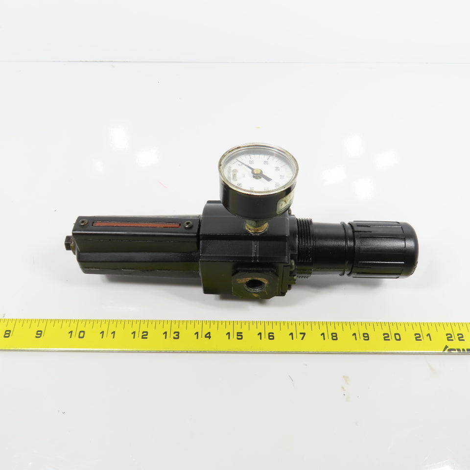 Norgren B74G-3AK-AD3-RMG Pneumatic Filter Regulator 250PSI In 150PSI Out