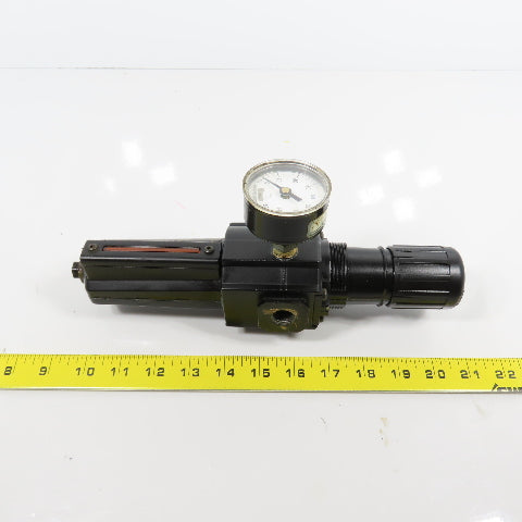 Norgren B74G-3AK-AD3-RMG Pneumatic Filter Regulator 250PSI In 150PSI Out
