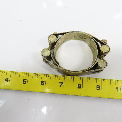 HPJ 65 2-1/4" Double Band Double Bolt Clamp Lot Of 4