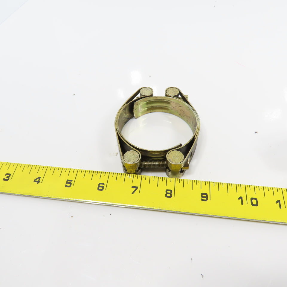 HPJ 65 2-1/4" Double Band Double Bolt Clamp Lot Of 4