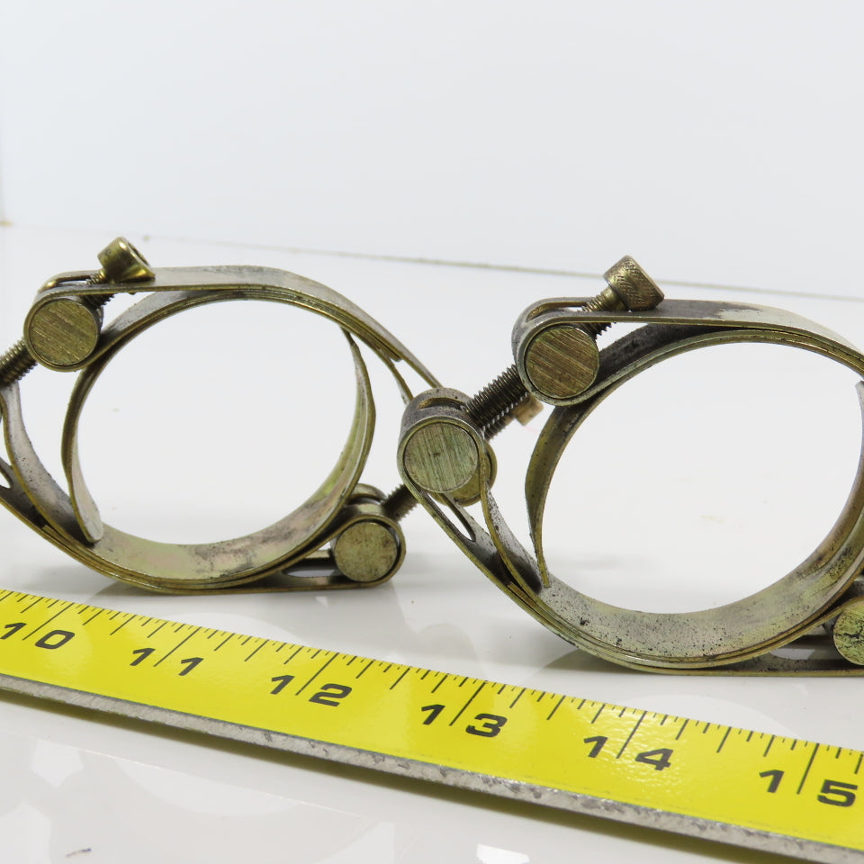 HPJ 65 2-1/4" Double Band Double Bolt Clamp Lot Of 4