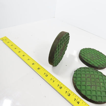 4-1/4" OD x 1/2" Thick Anti-Skid Pad Lot Of 7