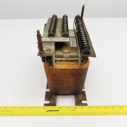 Fanuc A80L-0001-0453-01 200-550V Pri Multitap 10-120/185V Sec 1.5kVa Transformer