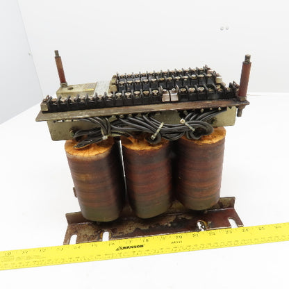 Fanuc A80L-0001-0453-01 200-550V Pri Multitap 10-120/185V Sec 1.5kVa Transformer