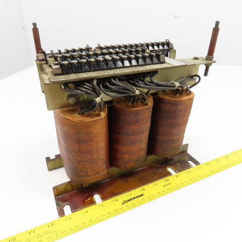 Fanuc A80L-0001-0453-01 200-550V Pri Multitap 10-120/185V Sec 1.5kVa Transformer