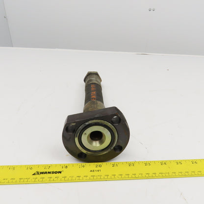 1" (-16) Hydraulic Hose ORB 4 Bolt Flange x Male 1" (-16) Straight 12-1/2" OAL
