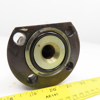 1" (-16) Hydraulic Hose ORB 4 Bolt Flange x Male 1" (-16) Straight 12-1/2" OAL