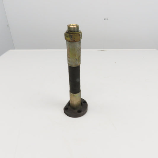 1" (-16) Hydraulic Hose ORB 4 Bolt Flange x Male 1" (-16) Straight 12-1/2" OAL