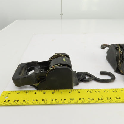 Strapinno 7350767 Bolt On Retractable Ratchet Strap 1-7/8" x 96" Lot of 2