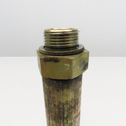 1" (-16) Hydraulic Hose ORB 4 Bolt Flange x Male 1" (-16) Straight 12-1/2" OAL
