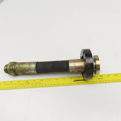 1" (-16) Hydraulic Hose ORB 4 Bolt Flange x Male 1" (-16) Straight 12-1/2" OAL