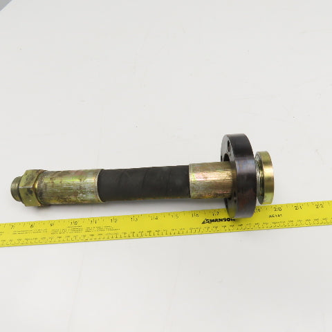 1" (-16) Hydraulic Hose ORB 4 Bolt Flange x Male 1" (-16) Straight 12-1/2" OAL