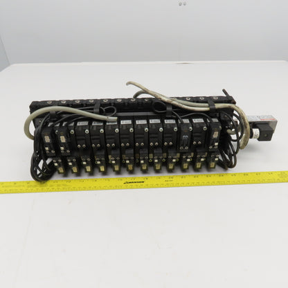 Mecman Rexroth 07931 097 09 2 Way Pneumatic Valve Logic Board Assembly 12 Valve
