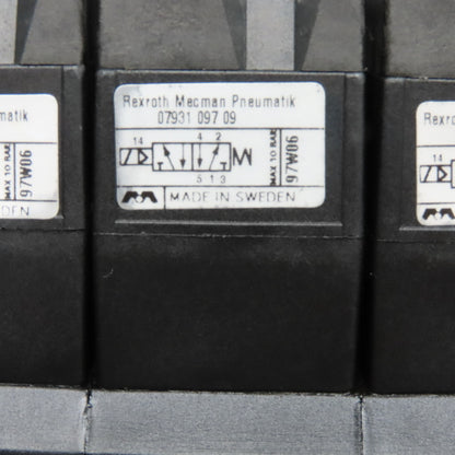 Mecman Rexroth 07931 097 09 2 Way Pneumatic Valve Logic Board Assembly 12 Valve