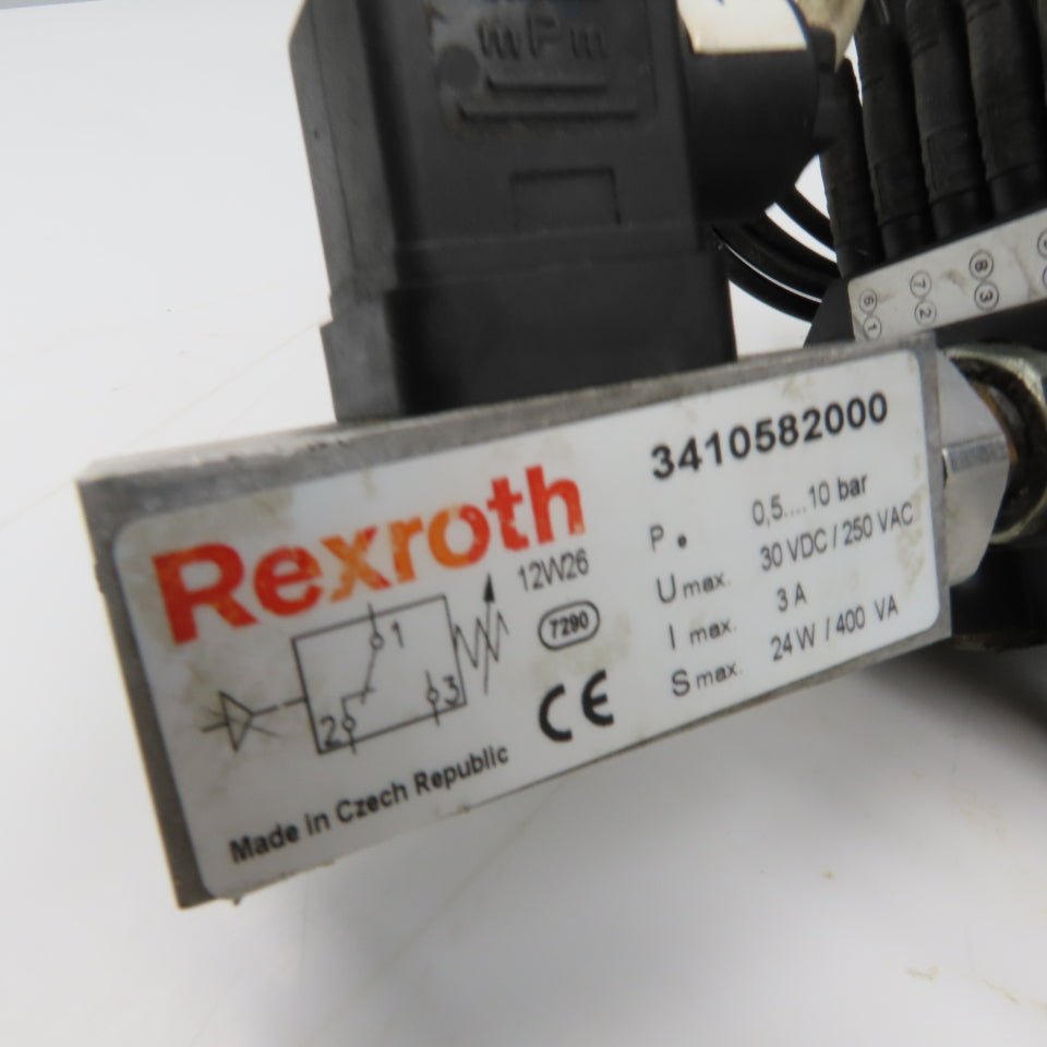 Mecman Rexroth 07931 097 09 2 Way Pneumatic Valve Logic Board Assembly 12 Valve