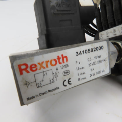 Mecman Rexroth 07931 097 09 2 Way Pneumatic Valve Logic Board Assembly 12 Valve