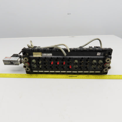 Mecman Rexroth 07931 097 09 2 Way Pneumatic Valve Logic Board Assembly 12 Valve