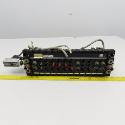 Mecman Rexroth 07931 097 09 2 Way Pneumatic Valve Logic Board Assembly 12 Valve