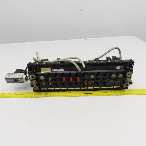Mecman Rexroth 07931 097 09 2 Way Pneumatic Valve Logic Board Assembly 12 Valve