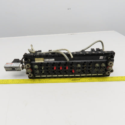 Mecman Rexroth 07931 097 09 2 Way Pneumatic Valve Logic Board Assembly 12 Valve