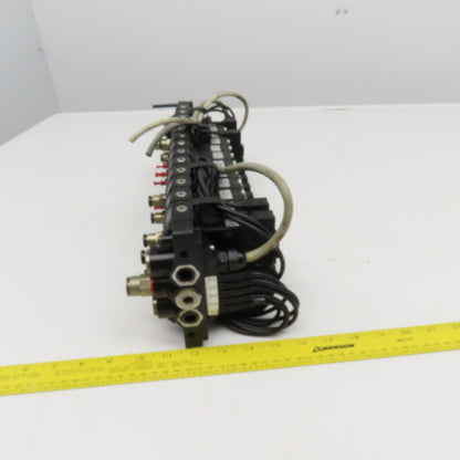 Mecman Rexroth 07931 097 09 2 Way Pneumatic Valve Logic Board Assembly 12 Valve