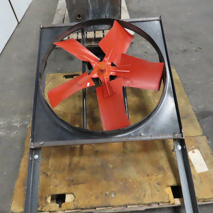 Dayton Thru Wall Mount Panel Ventilation Fan 30" 5 Blade 1/2Hp 115/230V 1Ph