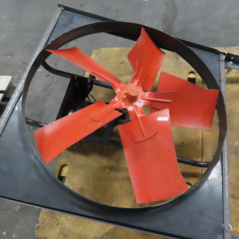 Dayton Thru Wall Mount Panel Ventilation Fan 30" 5 Blade 1/2Hp 115/230V 1Ph
