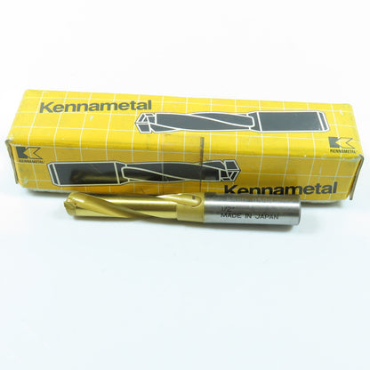 Kennametal KPSPD0500 1/2" Super Point Drill Carbide Tip TiN Coated Coolant Fed