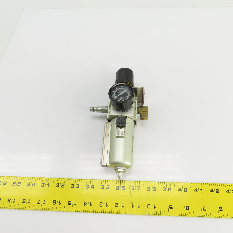 Hyvair B-404-G Pneumatic Filter Regulator 150PSI1/4" NPT 40-140°F