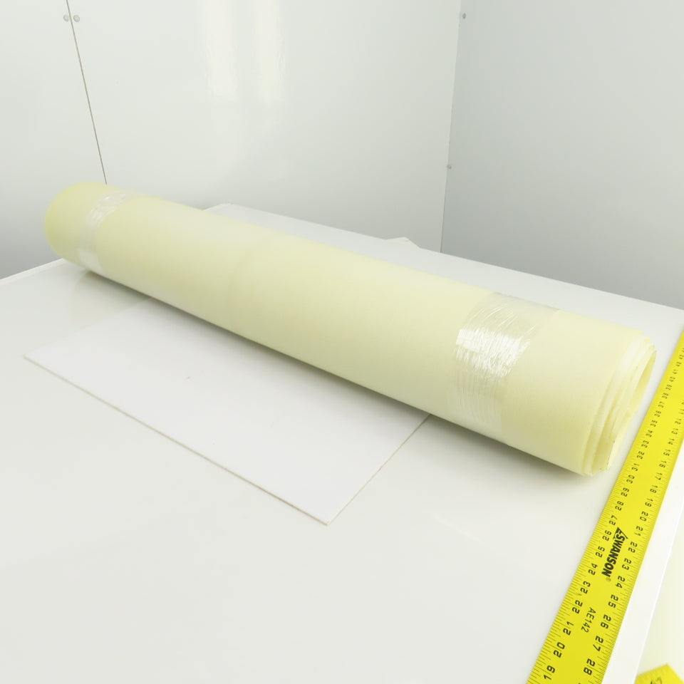 Dorner White Conveyor Belt 42"Wx 6.00'L 1 Ply General Purpose Smooth Continuous