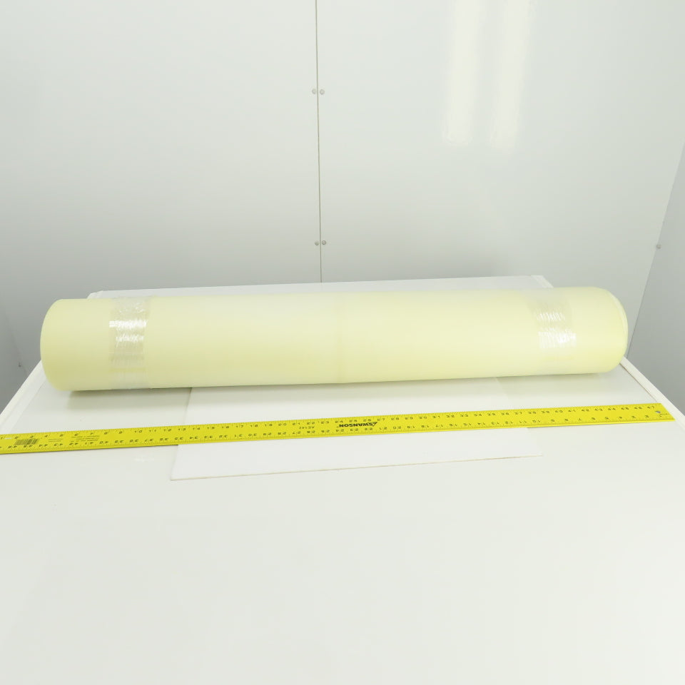 Dorner White Conveyor Belt 42"Wx 6.00'L 1 Ply General Purpose Smooth Continuous