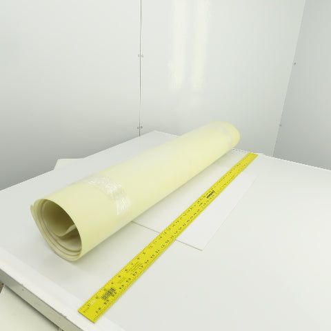 Dorner White Conveyor Belt 42"Wx 6.00'L 1 Ply General Purpose Smooth Continuous