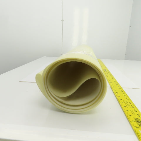 Dorner White Conveyor Belt 42"Wx 6.00'L 1 Ply General Purpose Smooth Continuous