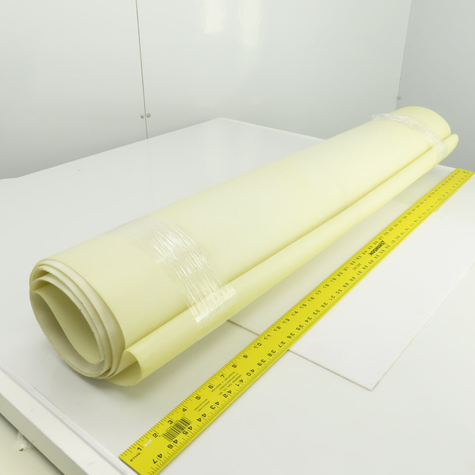 Dorner White Conveyor Belt 42"Wx 6.00'L 1 Ply General Purpose Smooth Continuous