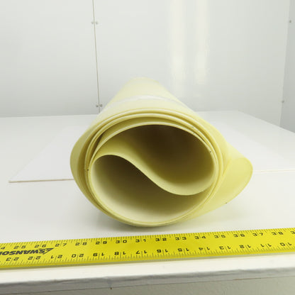 Dorner White Conveyor Belt 42"Wx 6.00'L 1 Ply General Purpose Smooth Continuous