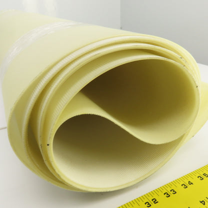 Dorner White Conveyor Belt 42"Wx 6.00'L 1 Ply General Purpose Smooth Continuous