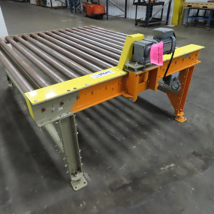 Viastore Systems 75" W x 65" Long Power Roller Conveyor 20 FPM 1/2Hp 230/460V