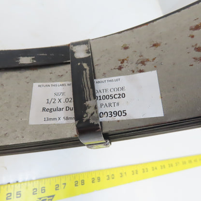 1/2" Wide Steel Strapping 0.023" Thick