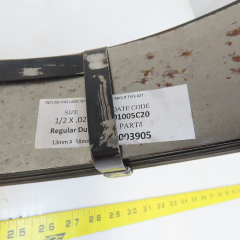 1/2" Wide Steel Strapping 0.023" Thick