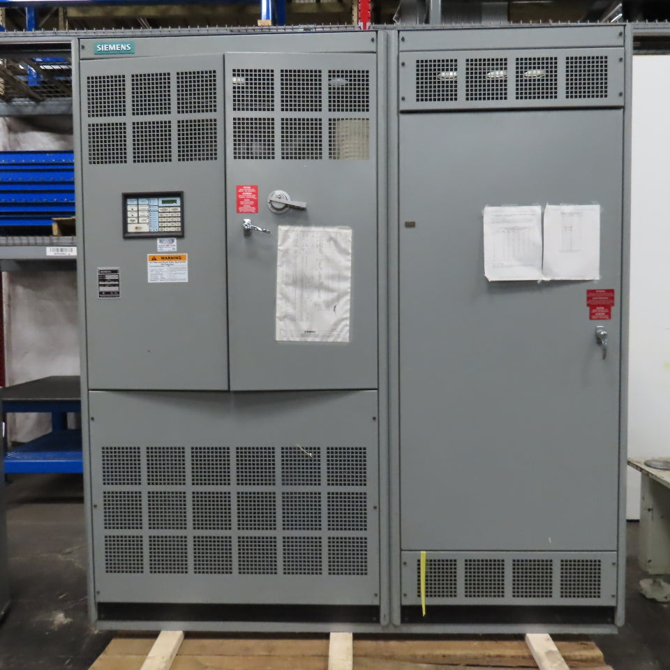 Siemens 25-250Hp Dynamometer Motor Torque Test Stand Transformer Controls