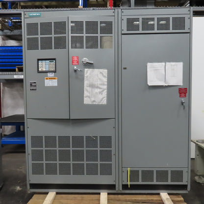 Siemens 25-250Hp Dynamometer Motor Torque Test Stand Transformer Controls