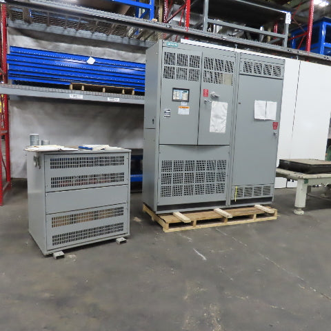 Siemens 25-250Hp Dynamometer Motor Torque Test Stand Transformer Controls