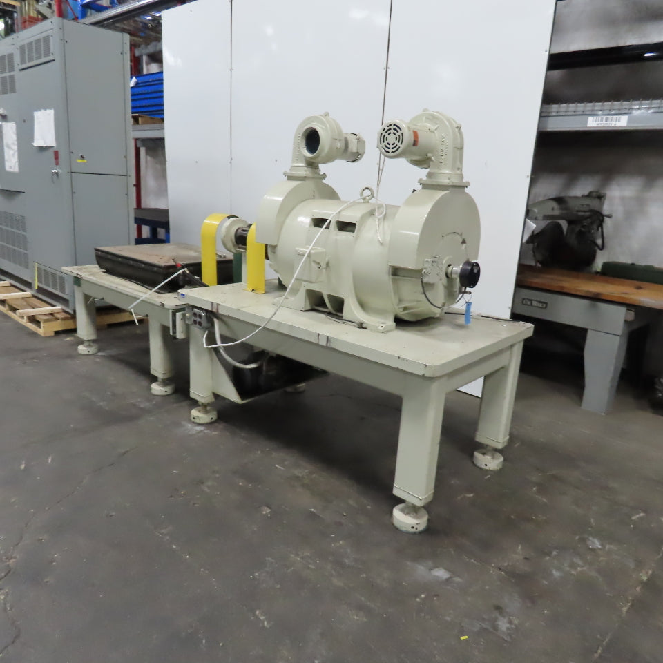 Siemens 25-250Hp Dynamometer Motor Torque Test Stand Transformer Controls
