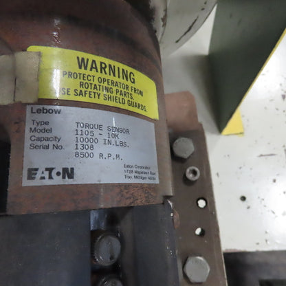 Siemens 25-250Hp Dynamometer Motor Torque Test Stand Transformer Controls