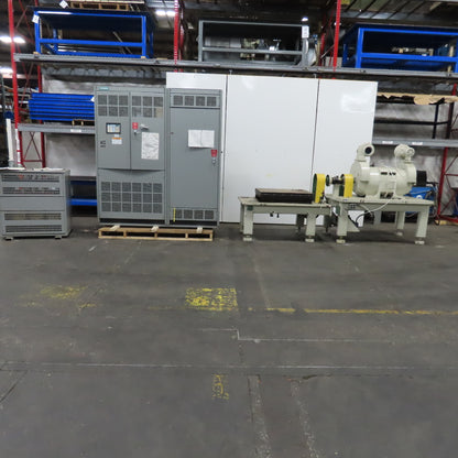 Siemens 25-250Hp Dynamometer Motor Torque Test Stand Transformer Controls