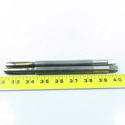 Hanson Whitney 1/2"-13 NC Straight Flute Extended Plug Tap 4F 8" OAL Lot of 2
