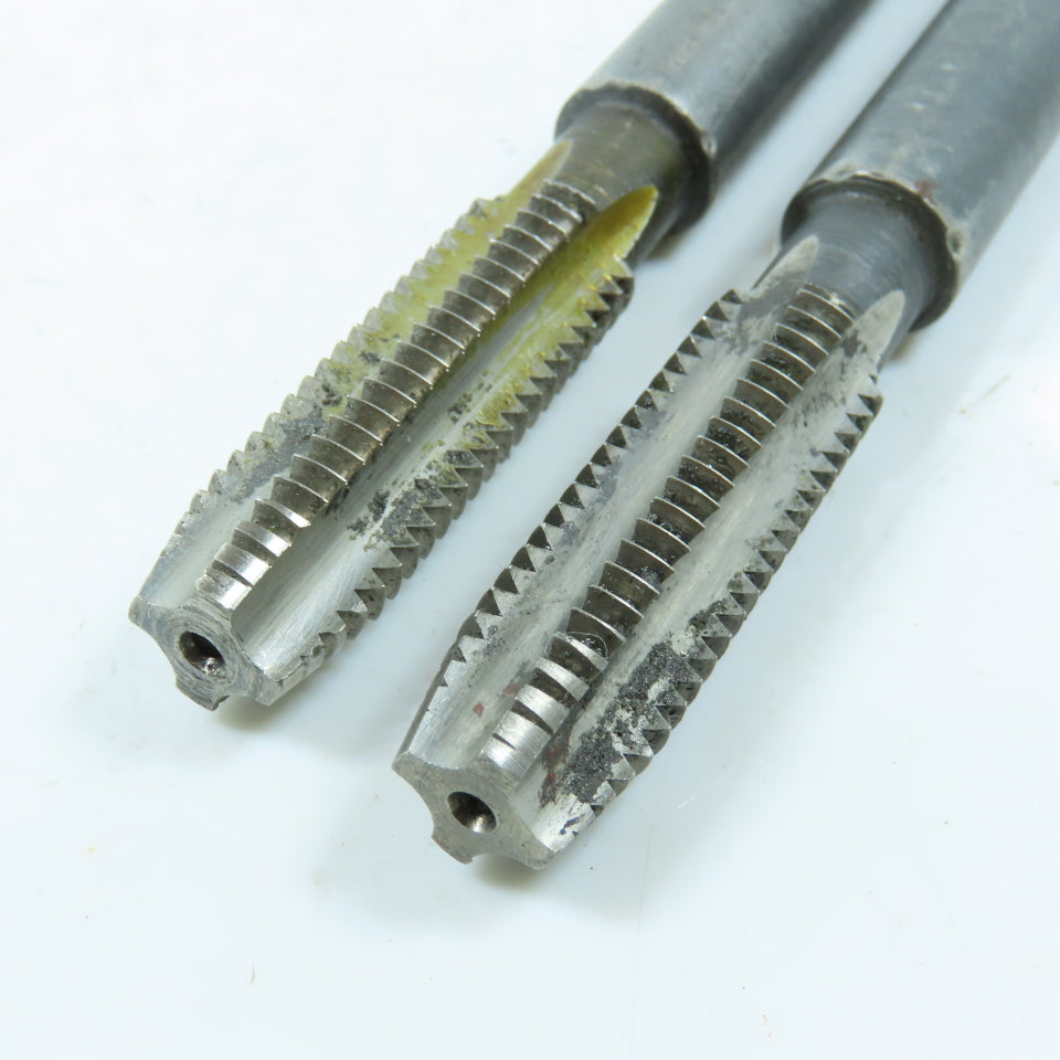 Hanson Whitney 1/2"-13 NC Straight Flute Extended Plug Tap 4F 8" OAL Lot of 2